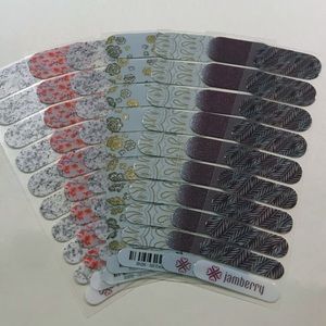 7 Jamberry Exclusive Half Sheets bundle